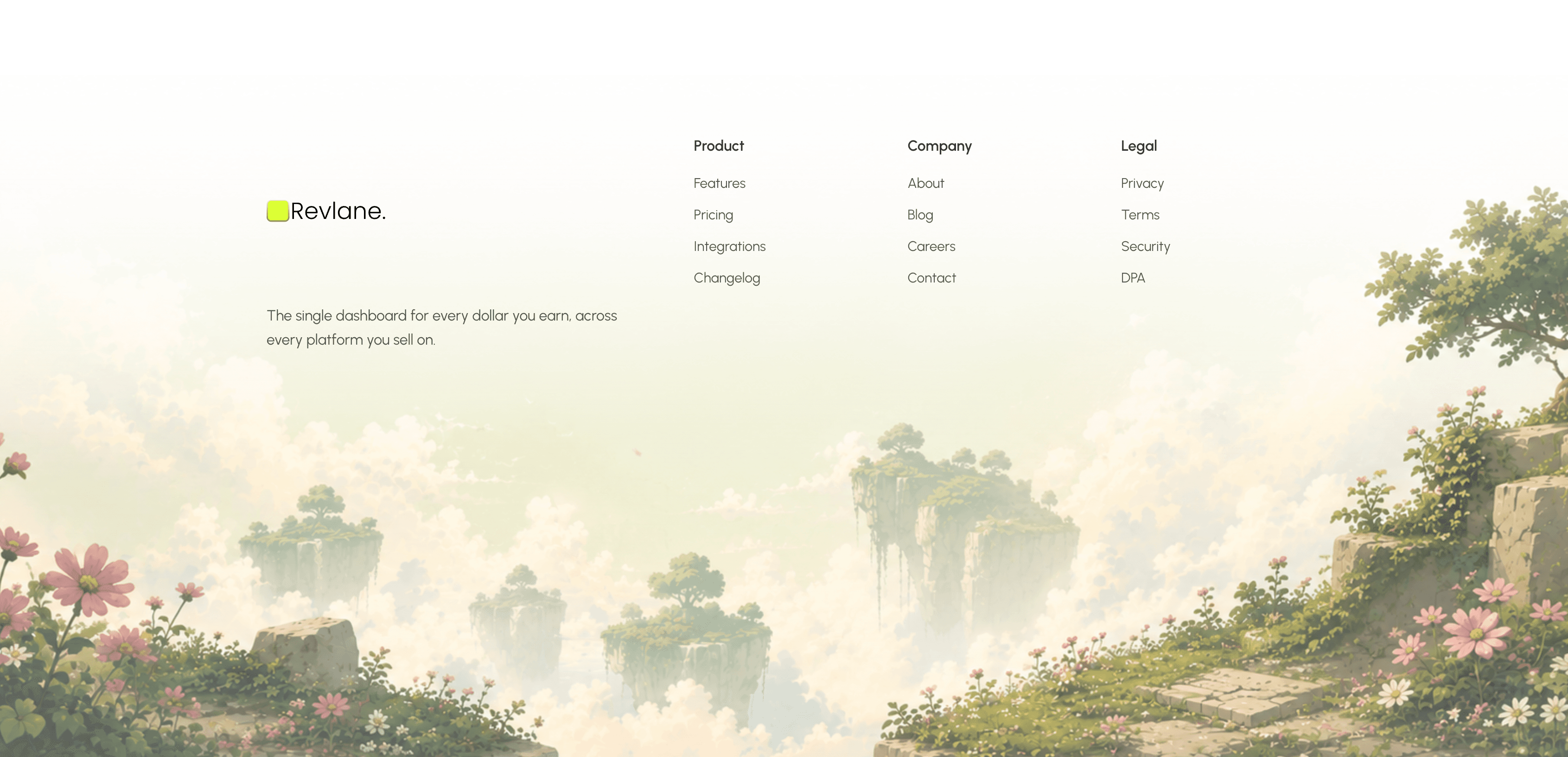 RevLane landscape footer illustration